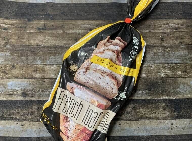 業務スーパーの冷凍フランスパンのパッケージ